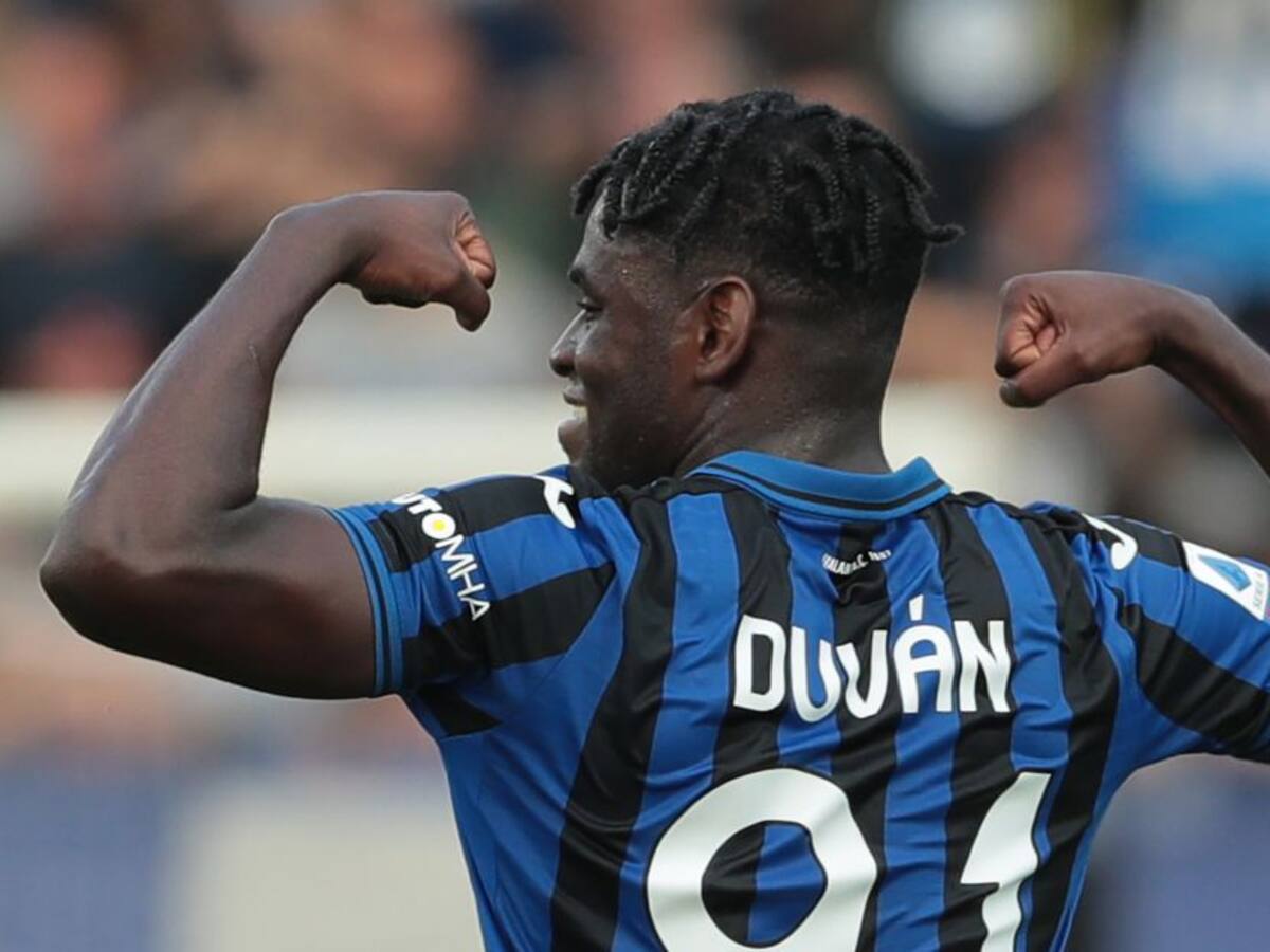 Volvió el 'Toro': Duván Zapata anotó tres goles con Atalanta