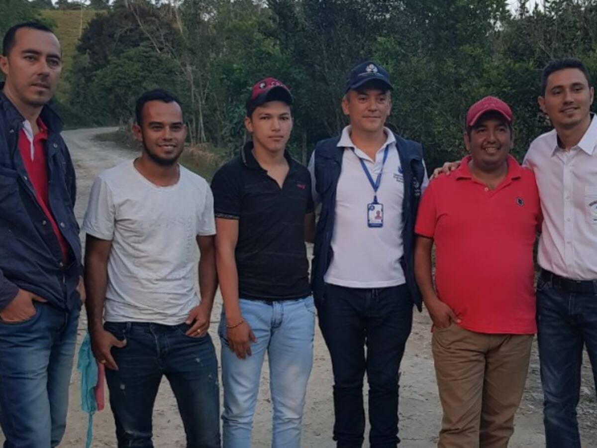 Libres los cuatro hombres secuestrados en Teorama