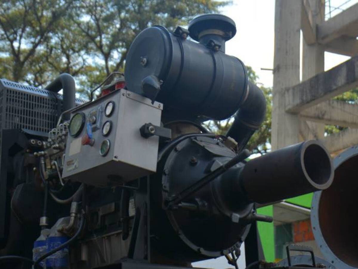 Llegó una motobomba de gran magnitud para evitar tragedias en la Virginia