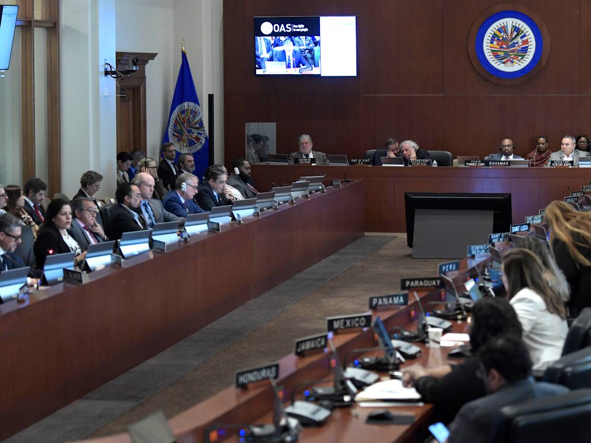 OEA "condena enérgicamente" irrupción ecuatoriana a embajada mexicana