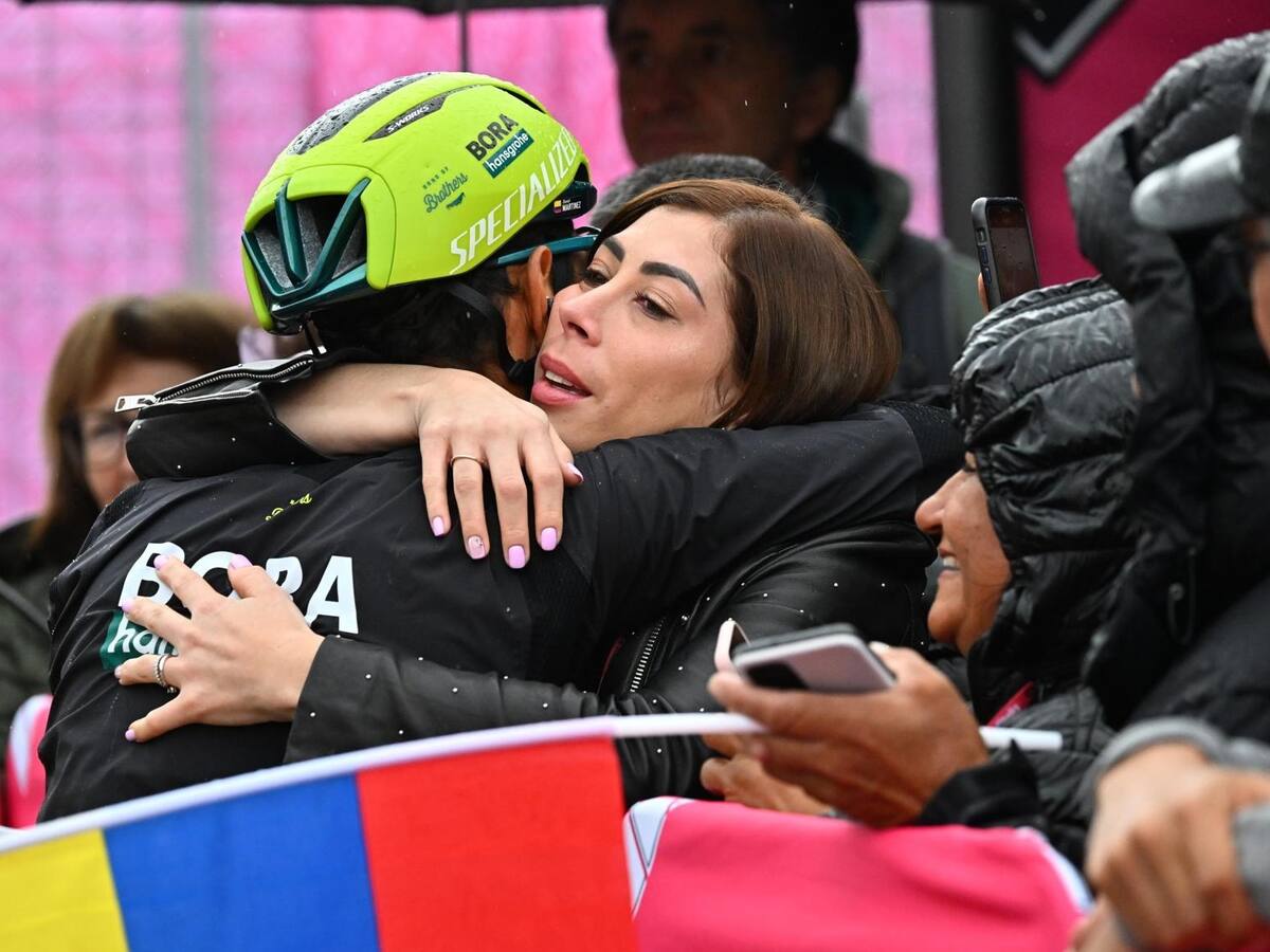 Daniel Felipe Martínez y su tierna revelación tras terminar tercero en la etapa 20