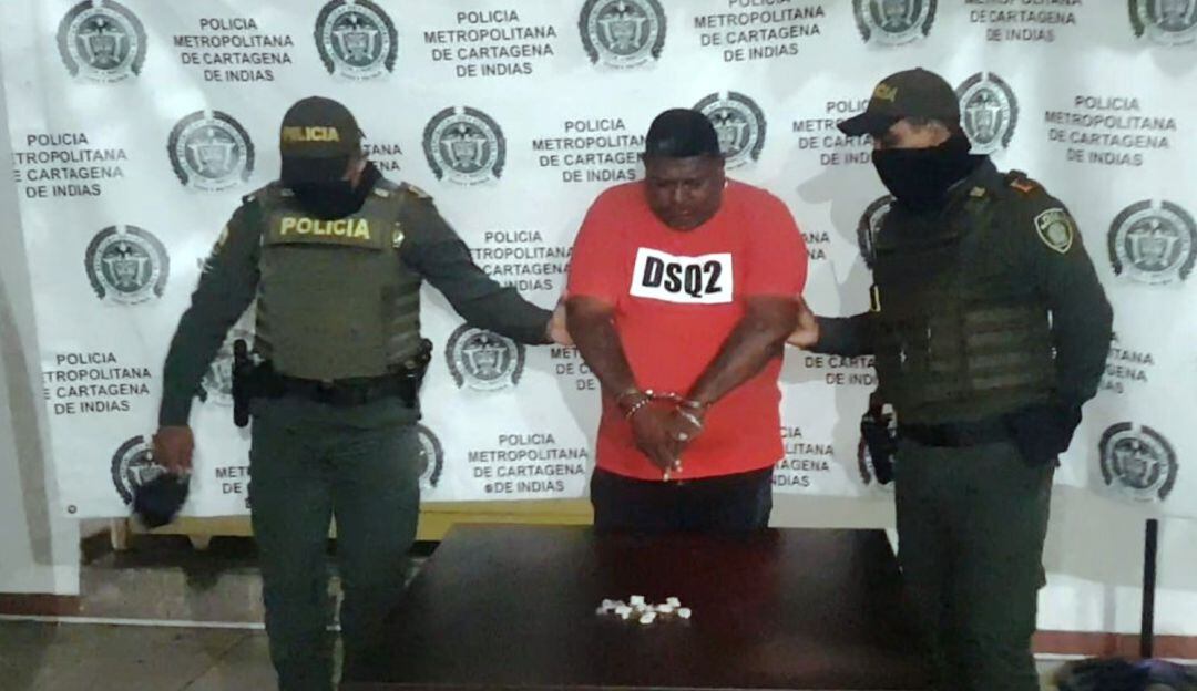 Tenía en su poder de varias dosis de base de coca, en el centro del municipio  