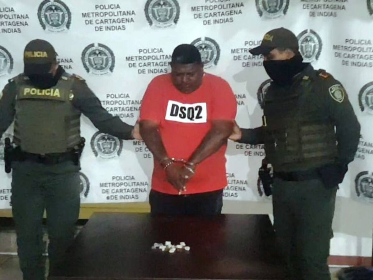 En Turbaco, en despliegue contra el microtráfico, cayó ‘El Pipa’