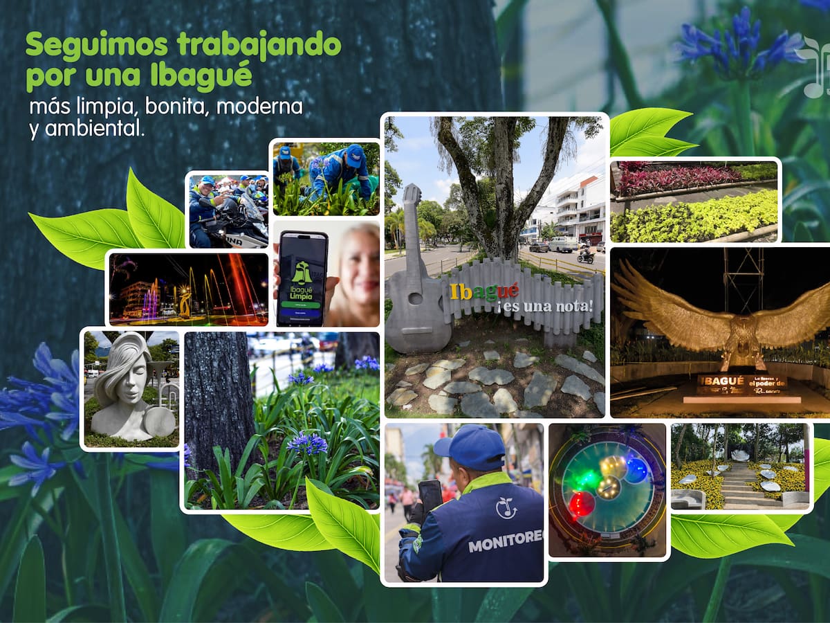 Ibagué Limpia y Ambiental 2026: una ciudad tecnológica, cultural y renovada