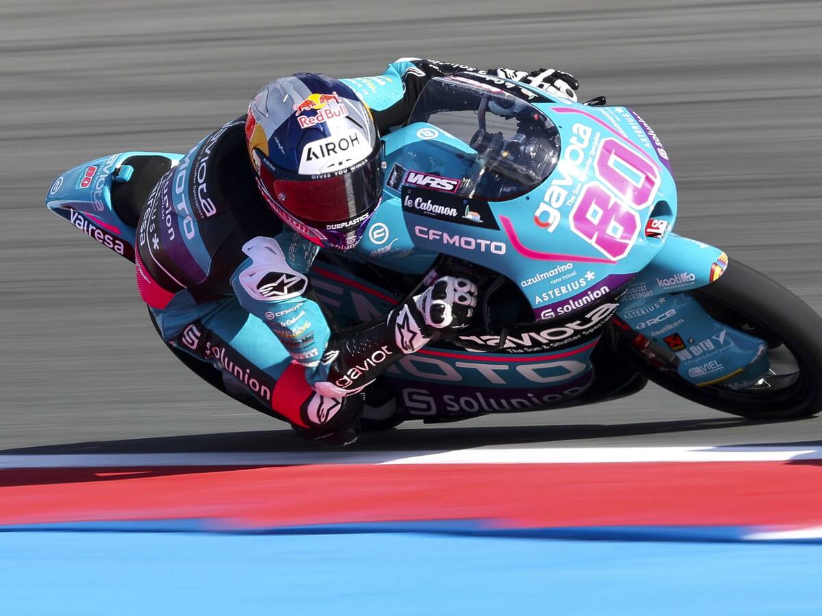 David Alonso falló en la qualy del GP de Países Bajos: El colombiano apunta a la remontada