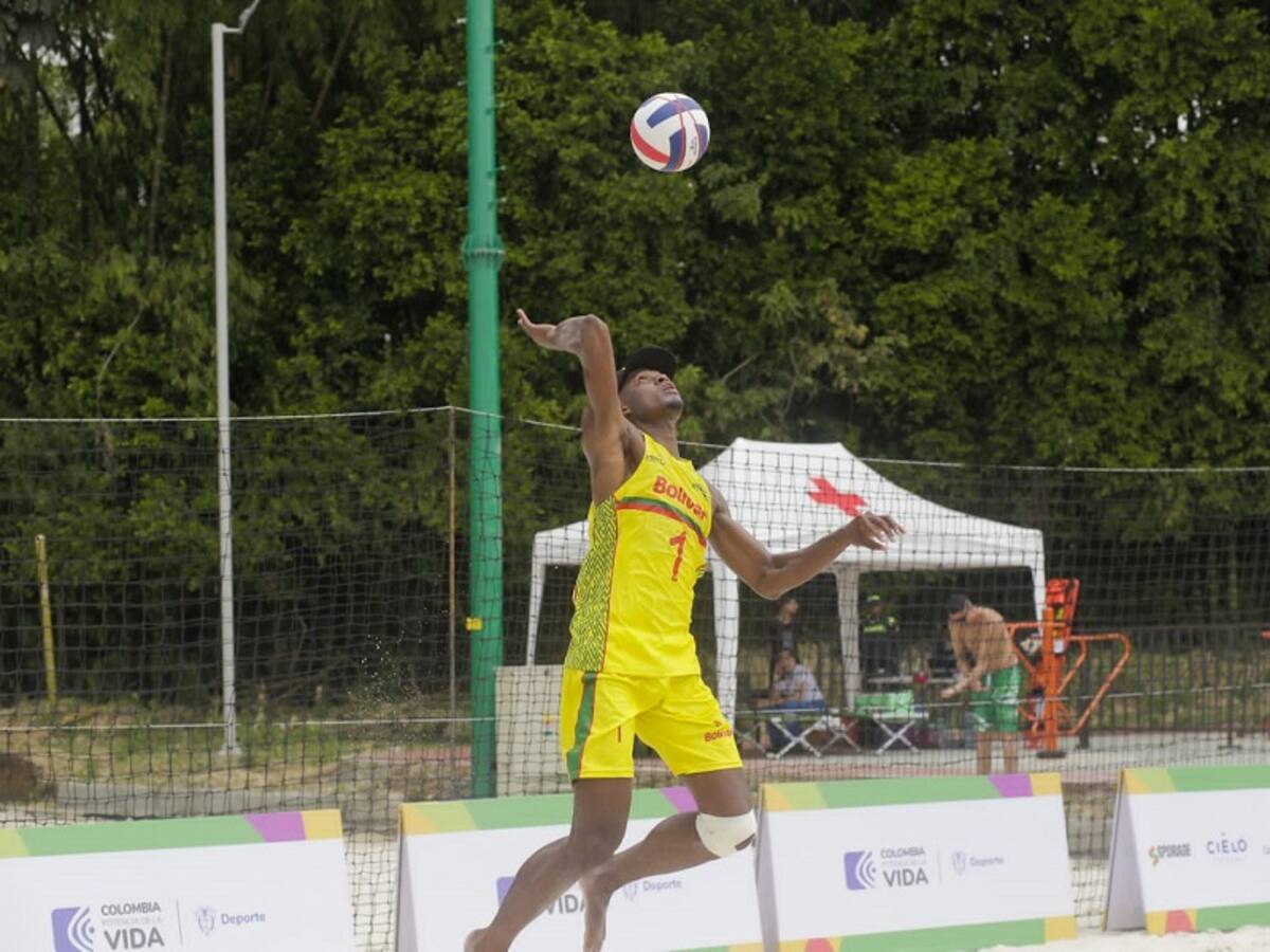 Voleibol Playa de Bolívar inició con victoria en los Juegos Nacionales del Eje Cafetero