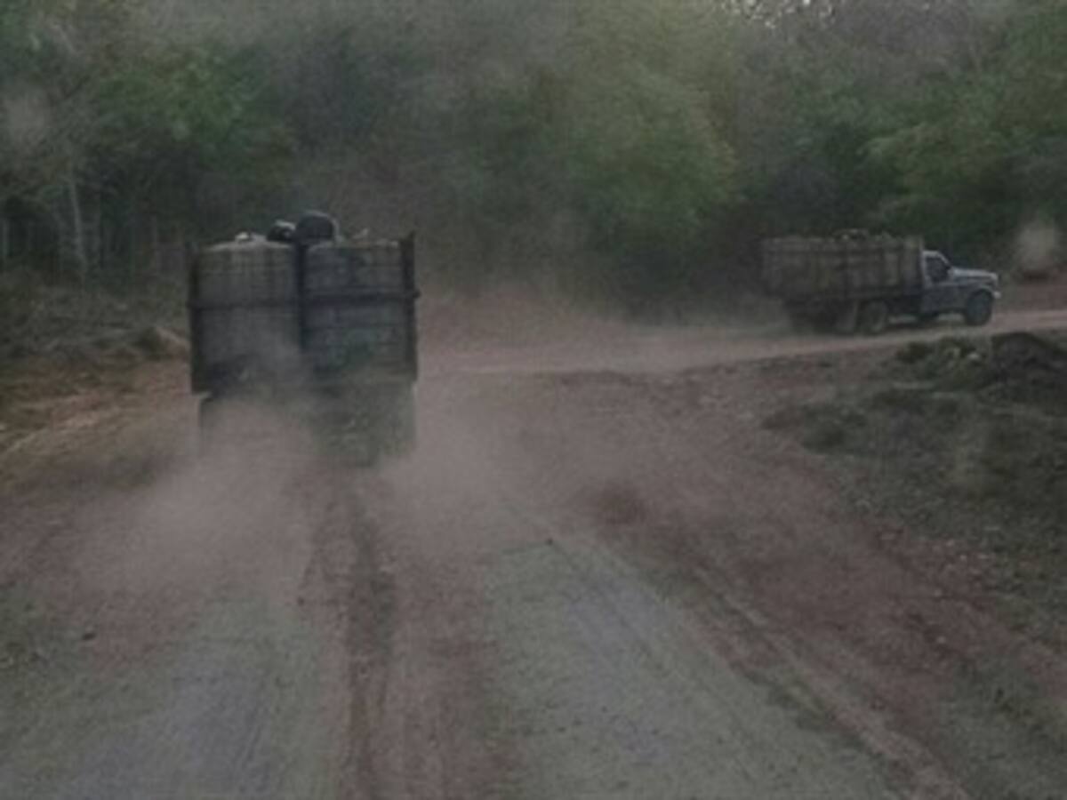 ​Seis horas a bordo de una caravana con contrabando por La Guajira