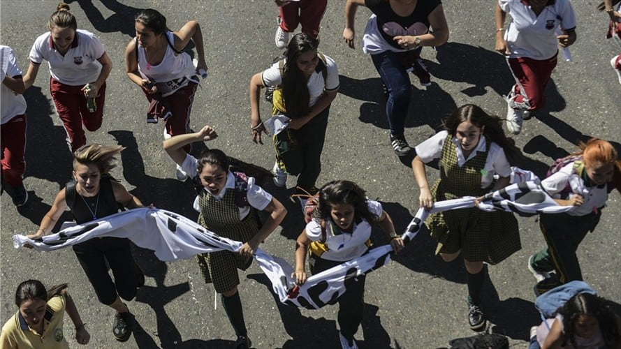 Docentes y campesinos cumplieron jornada de protesta en Cauca. Foto: Getty Images