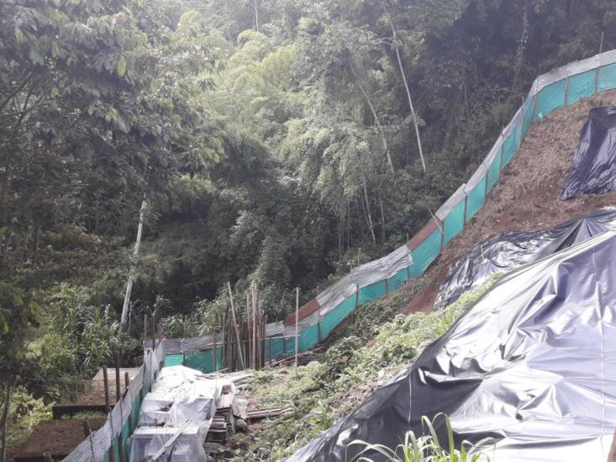 La Gestión del Riesgo también encontró fallas en construcción cerca de La Dulcera