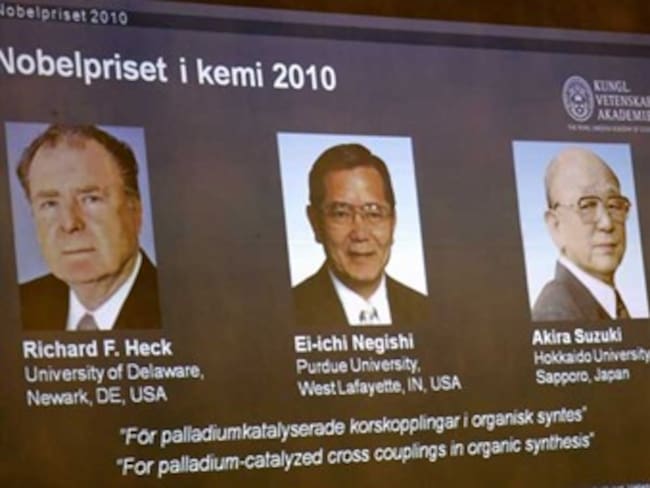 El premio Nobel de Química fue para un estadounidense y dos japoneses