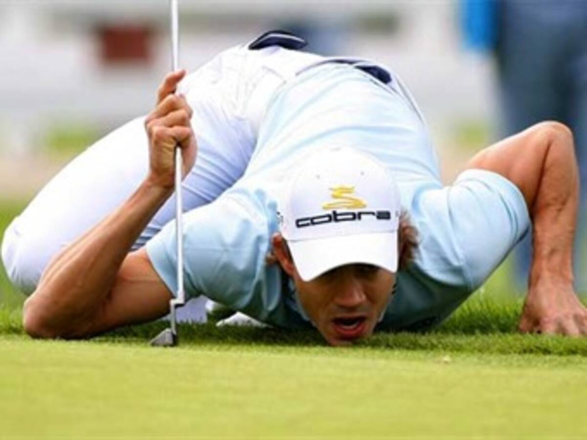 Camilo Villegas lidera el Abierto de Golf de Scottsdale en Phoenix, Arizona