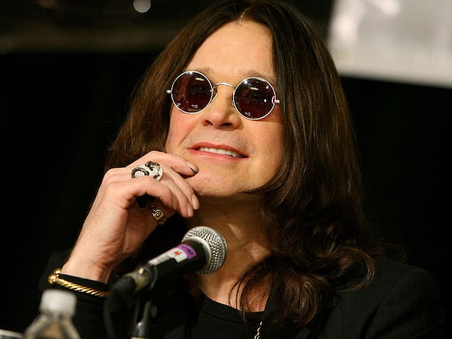 Ozzy Osbourne announces that Ozzfest 2007 will be free. The announcement was made during a press conference at the Century Plaza hotel in Los Angeles, California on February 6, 2007. (Photo by John Shearer/WireImage for Live Nation)
