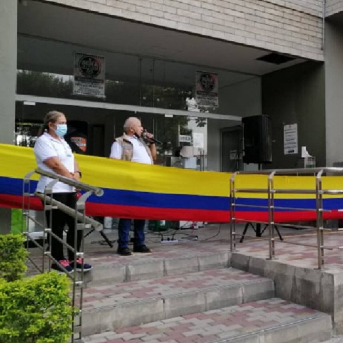 Protesta de trabajadores del SENA en Norte de Santander