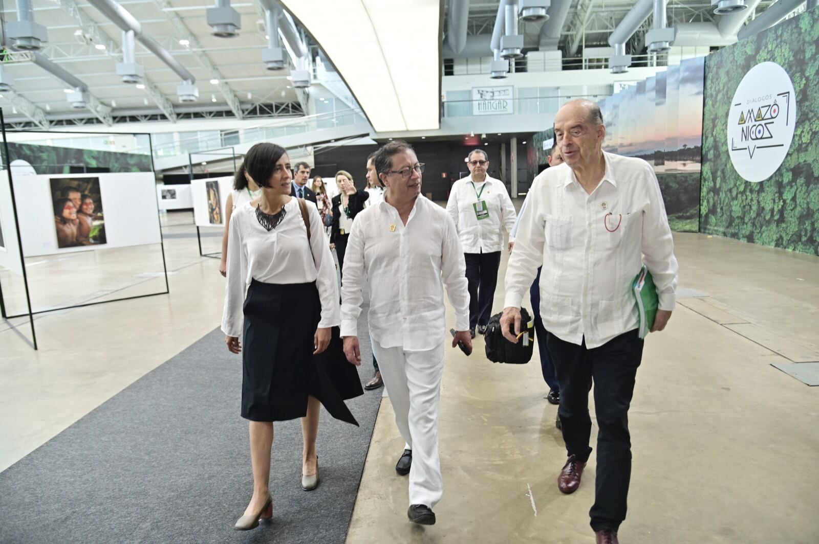 Presidente Gustavo Petro en la sede donde se reunirán los países signatarios de la OCTA