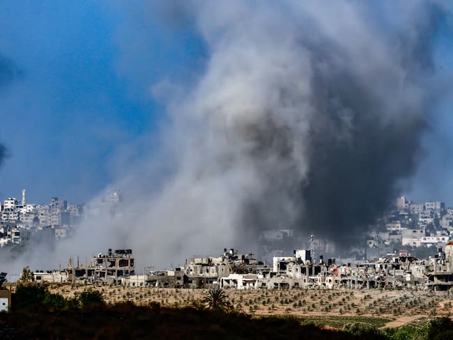 Operaciones militares de Israel sobre Gaza. Foto: EFE
