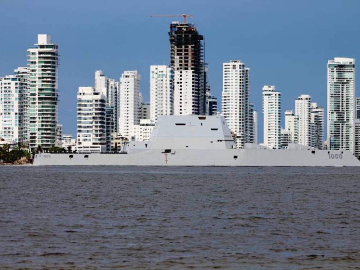 Buque USS “Zumwalt” de visita en Cartagena