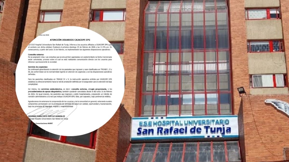 Desde hoy, usuarios de Cajacopi EPS no serán atendidos en el Hospital San Rafael