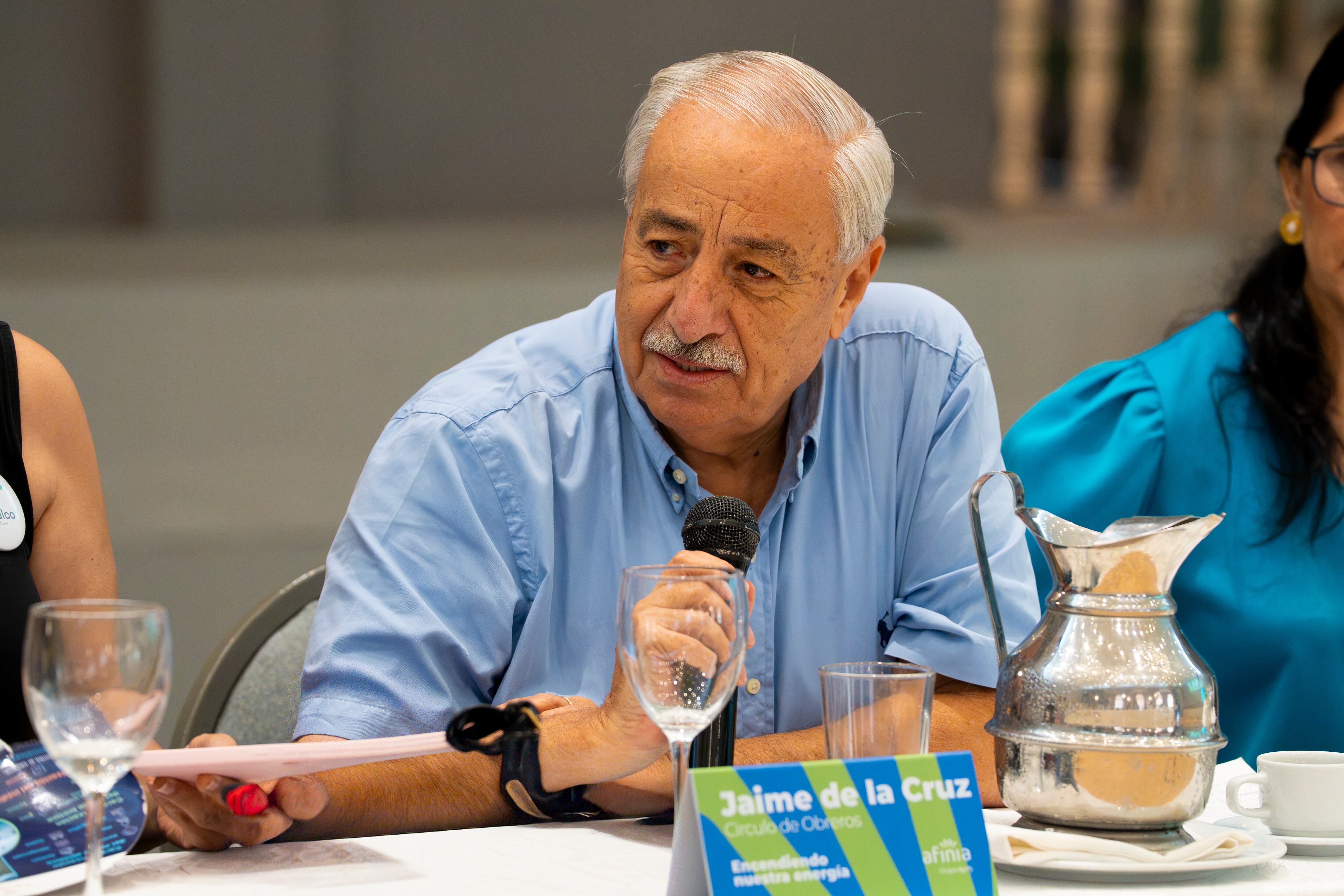 Jaime de la Cruz Zubiría. // Afinia