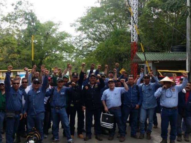 Huelga de trabajadores, Puerto Boyacá