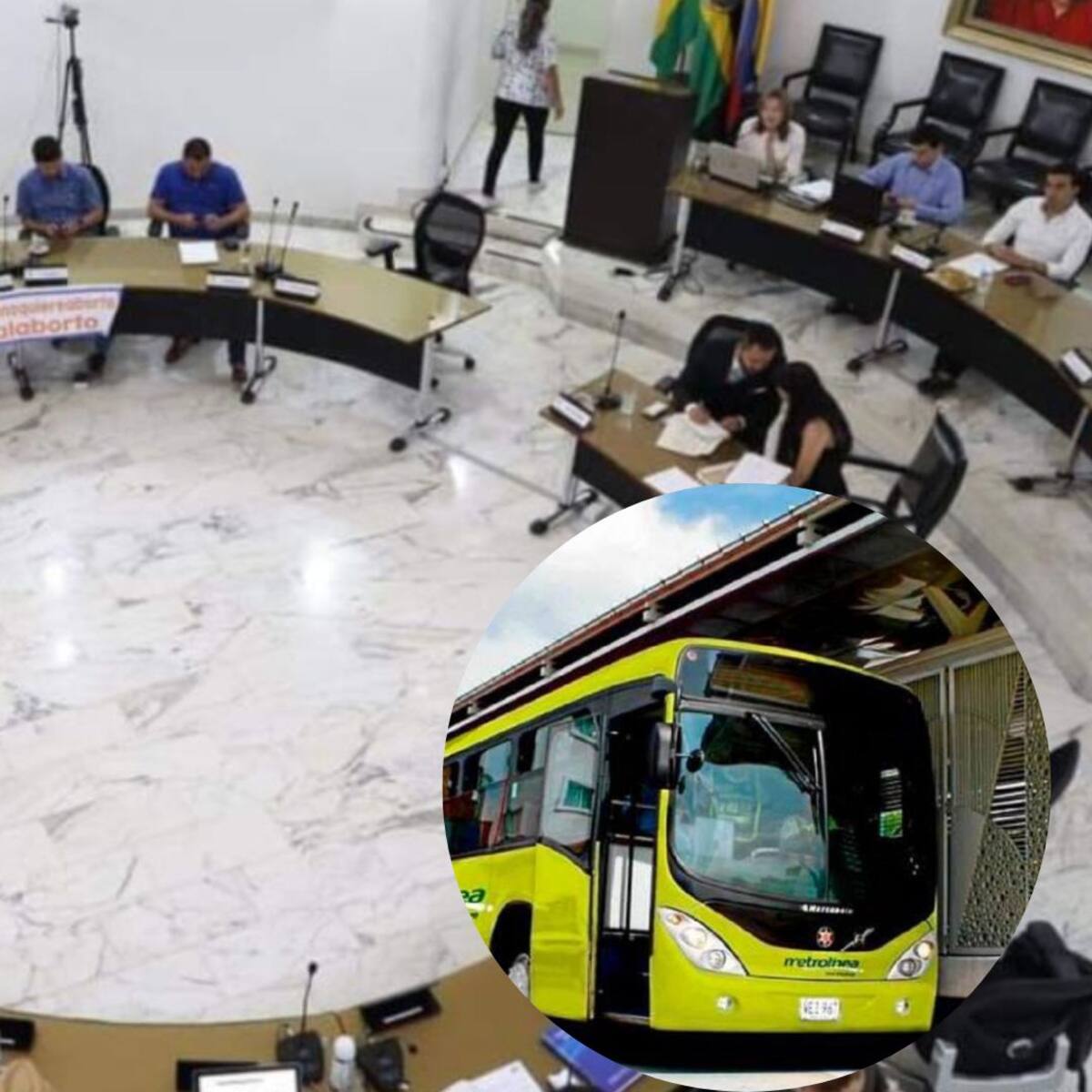 Hoy habrá debate de control político a Metrolínea en el Concejo de Bucaramanga