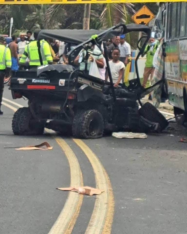 seis personas resultaron heridas. Foto Redes Sociales.