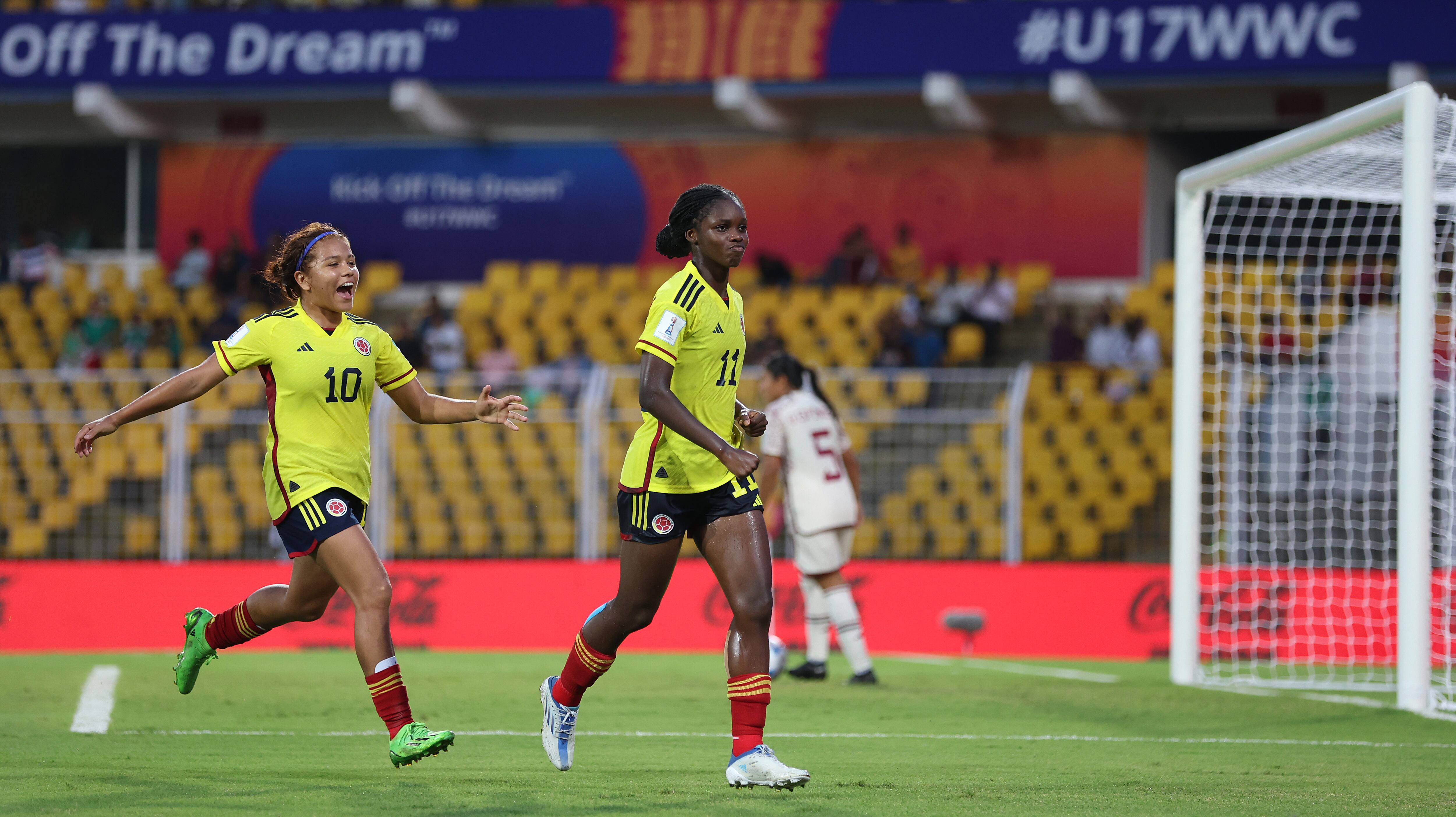 Linda Caicedo volvió a marcar para Colombia en el Mundial sub-17.