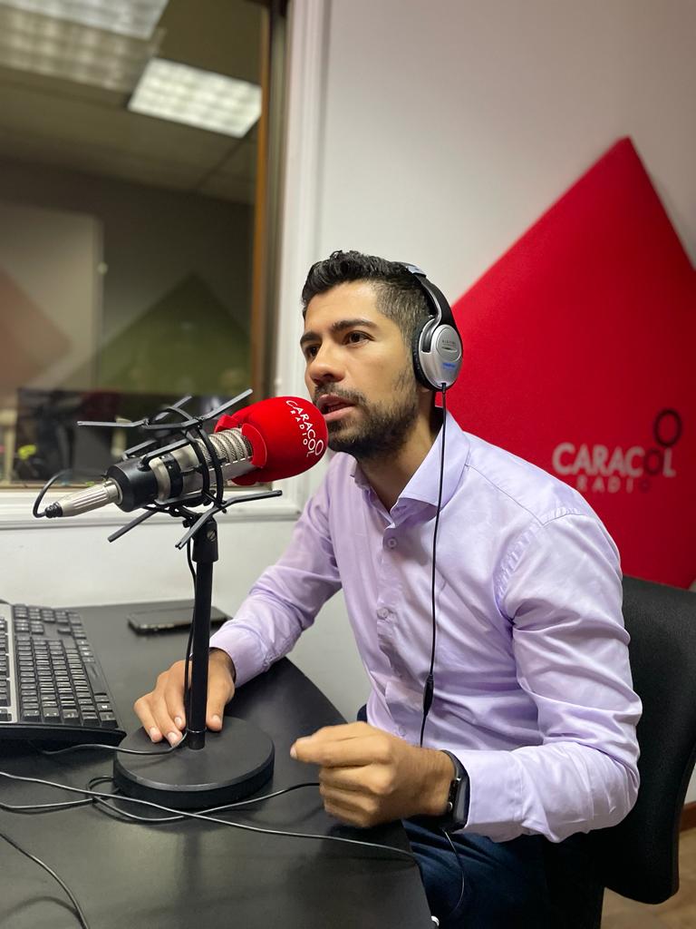 Leonardo Gómez Franco, secretario de educación de Risaralda - Caracol Radio Pereira.