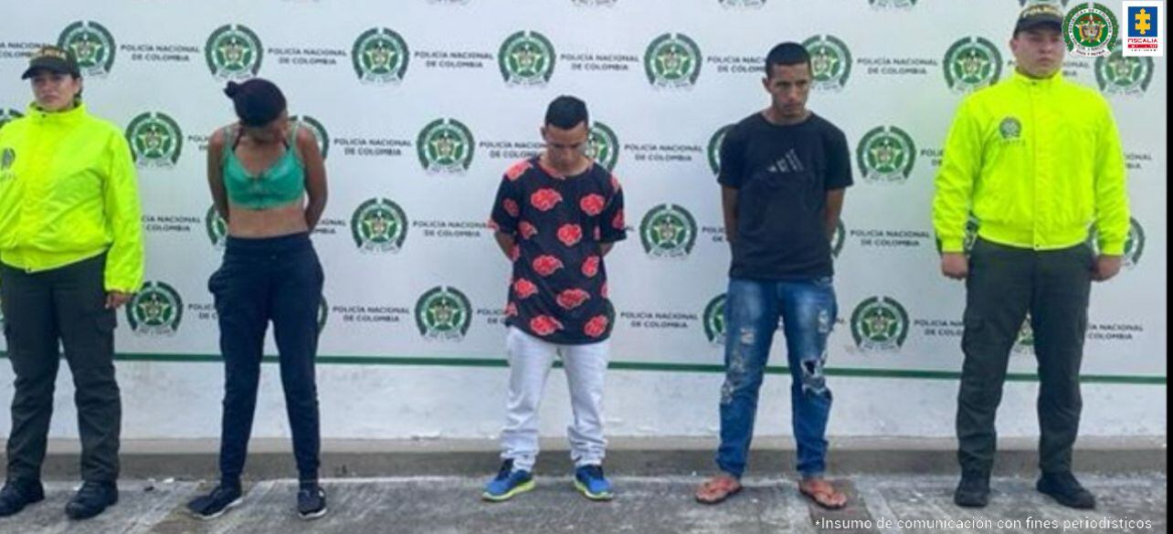 Estas tres personas están señaladas de ejecutar casos de hurto en Ibagué
