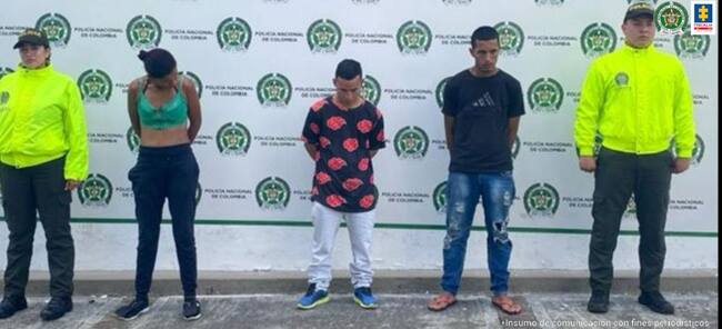 Estas tres personas están señaladas de ejecutar casos de hurto en Ibagué