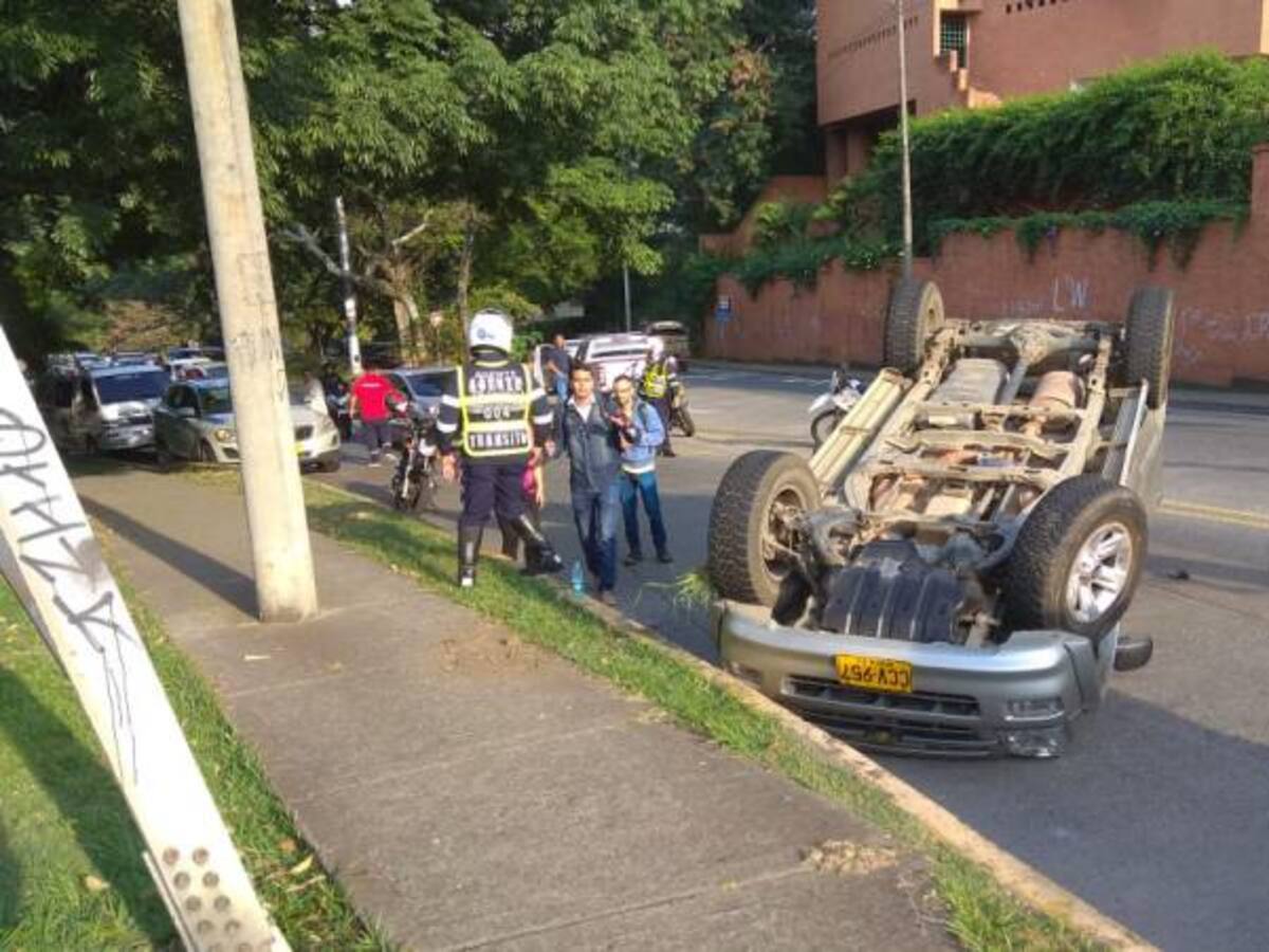 Volcamiento en la circunvalar