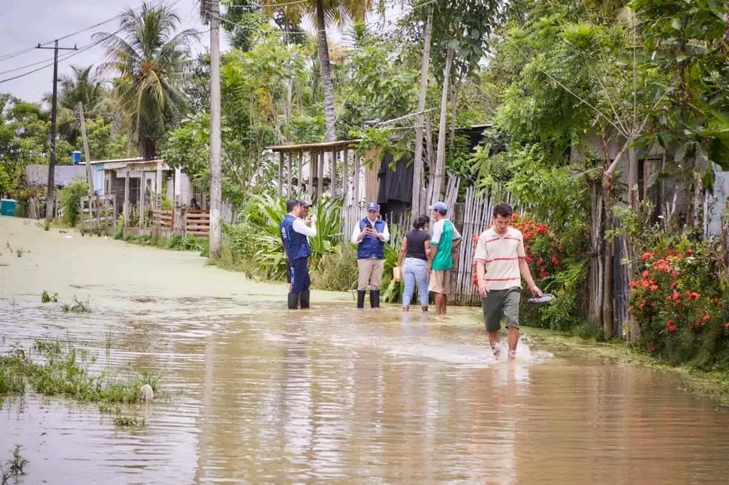 Situación de emergencia en Ayapel por inundaciones del río Cauca.