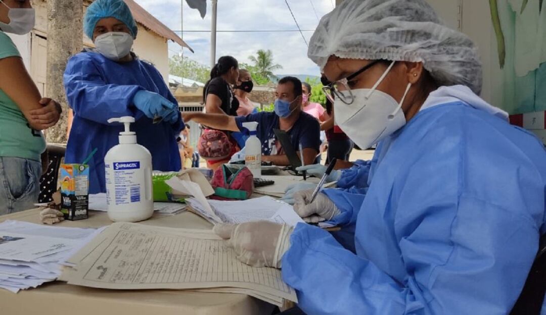 Muestras de coronavirus