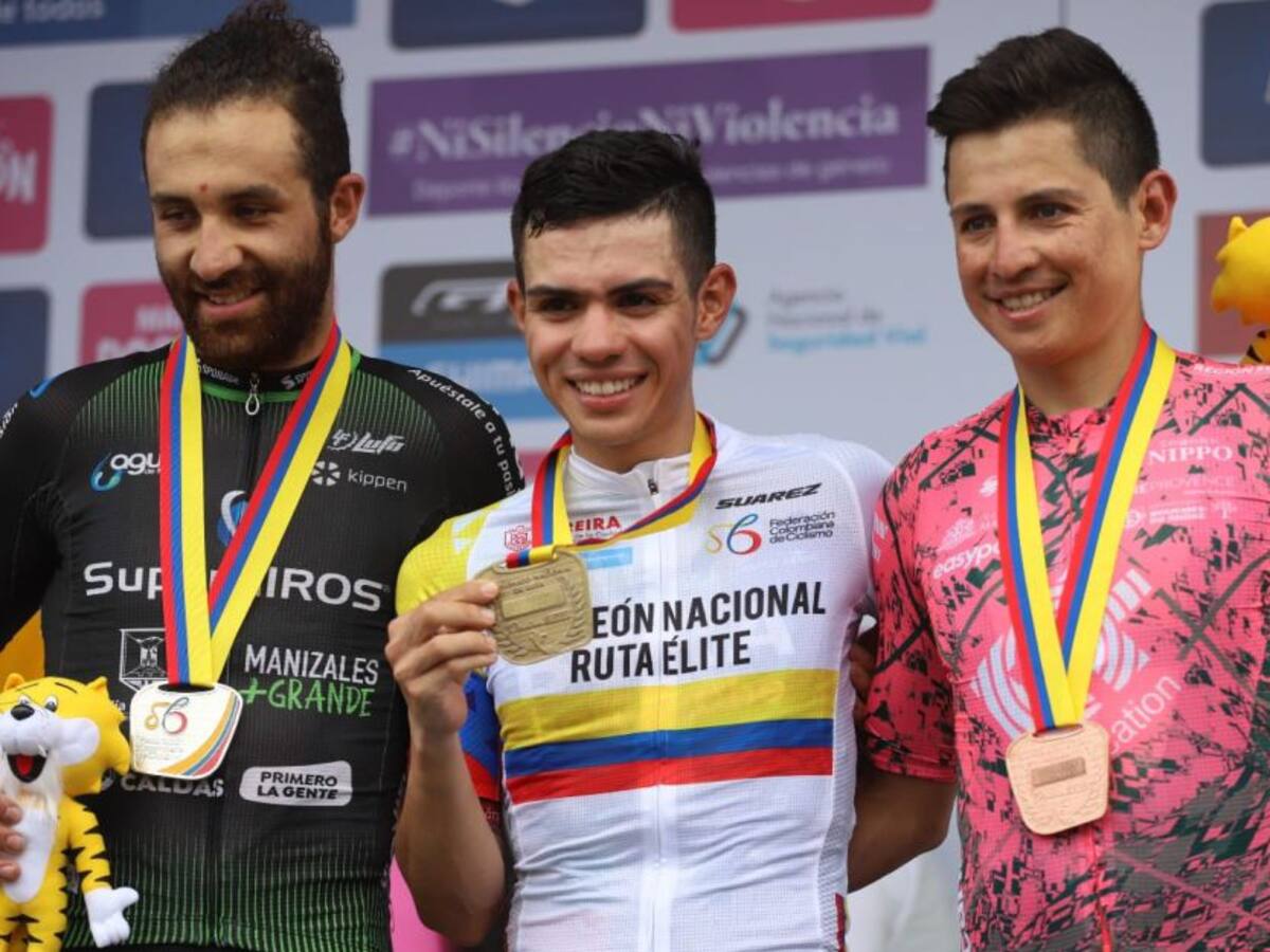 Sergio Higuita se coronó campeón de los Nacionales de Ruta