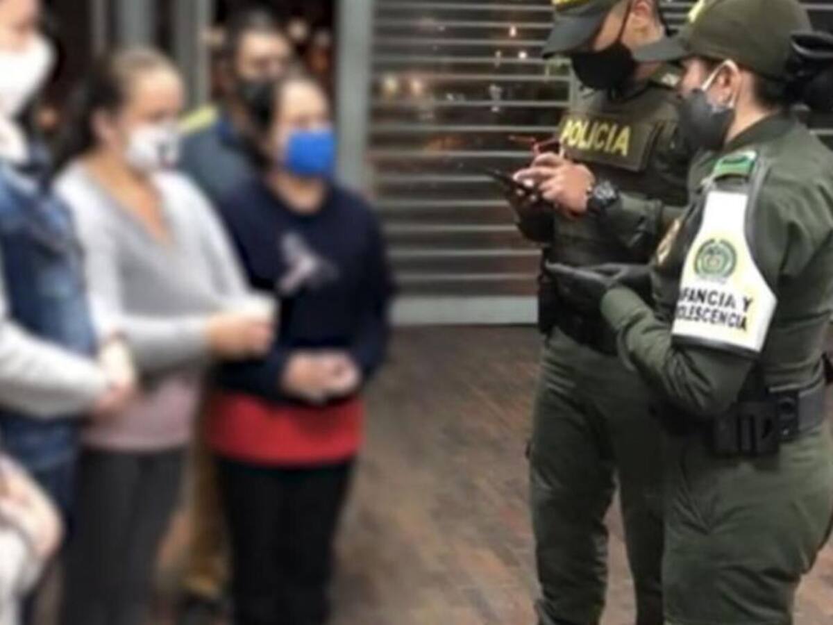 La Policía intervino una ‘Chiquiteca’ con 134 jóvenes en el sur de Bogotá