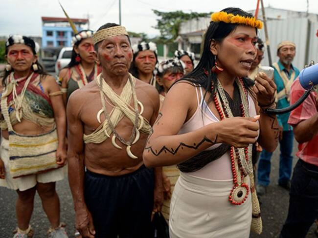 Indígenas ecuatorianos pedirán a la CIDH intervenir para frenar la entrada de petroleras al Amazonas