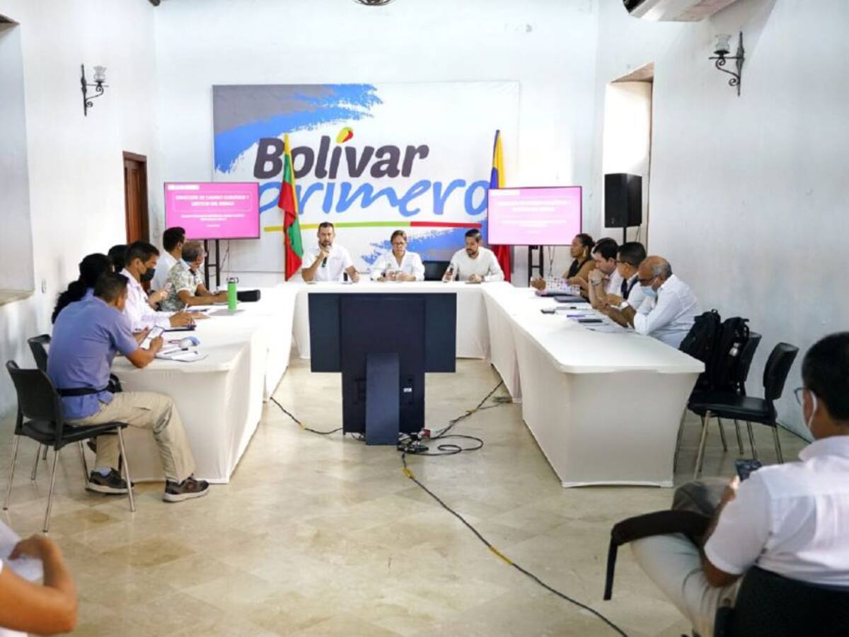 Comité Departamental de Gestión de Cambio Climático de Bolívar