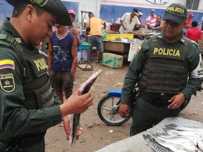 Policía incrementa operativos frente a actividad de pesca en Bolívar