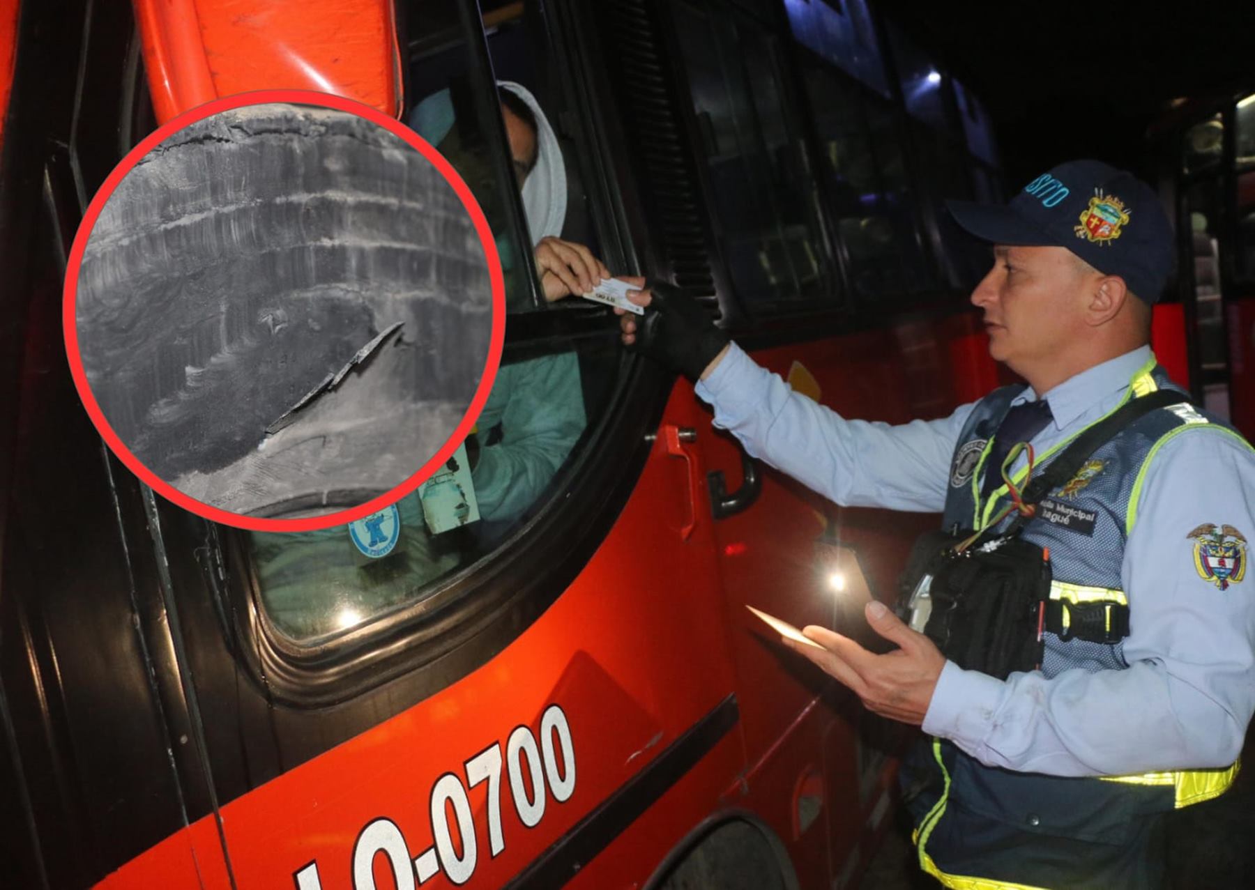 Operativos contra el estado de las busetas en Ibagué