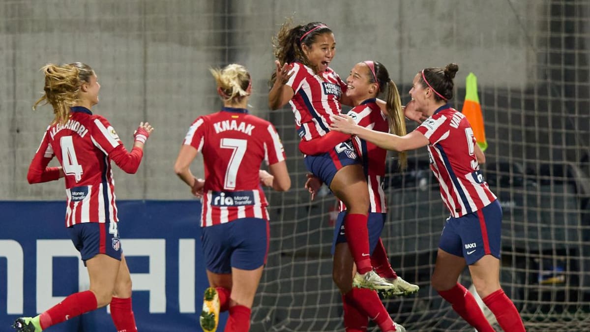 Leicy Santos anotó el primer gol de una colombiana en la Champions League