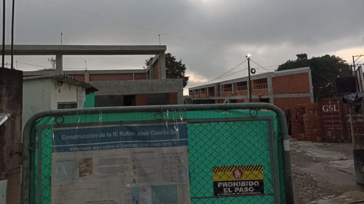 Informe sobre construcción de colegios en Quindío