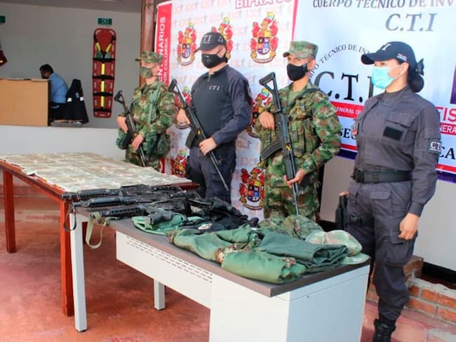 Descubren red dedicada al tráfico de armas, oro y dólares falsos en Popayán