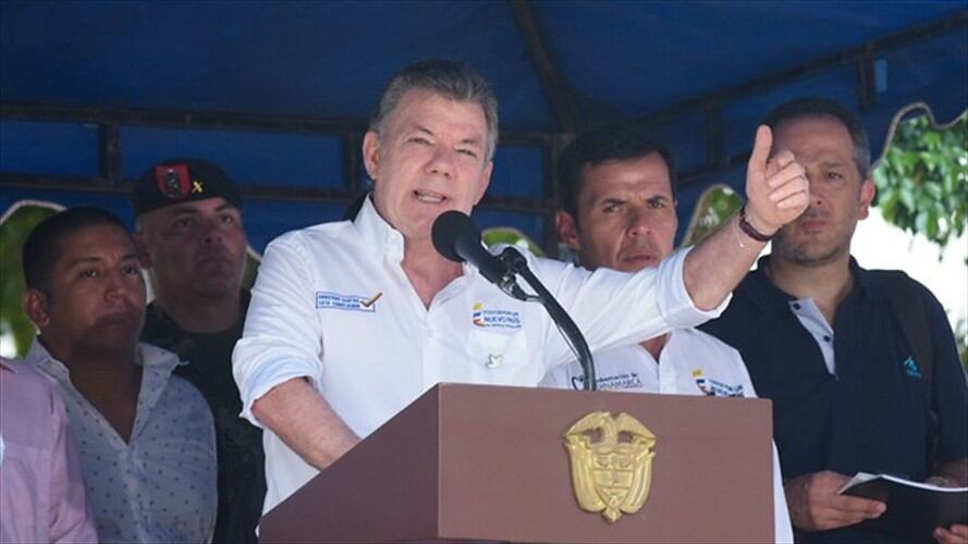 Juan Manuel Santos. Foto: Colprensa