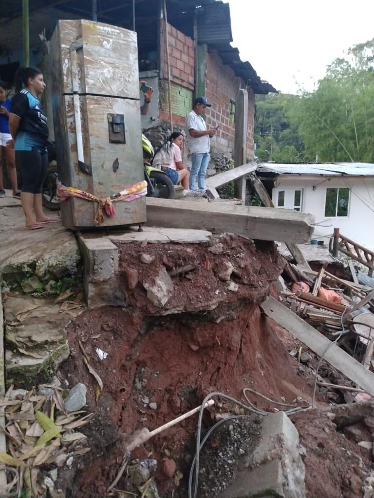 Damnificados Puerto Triunfo- foto Dagran