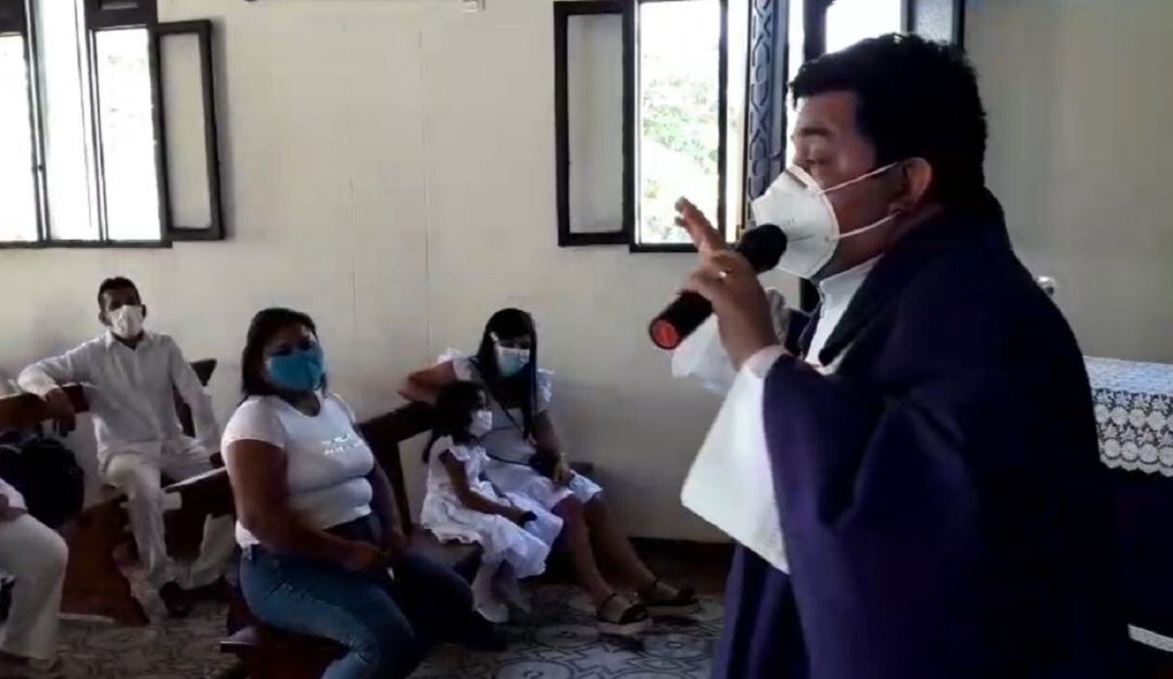 Párroco de Tubará, Yair Panza De La Hoz