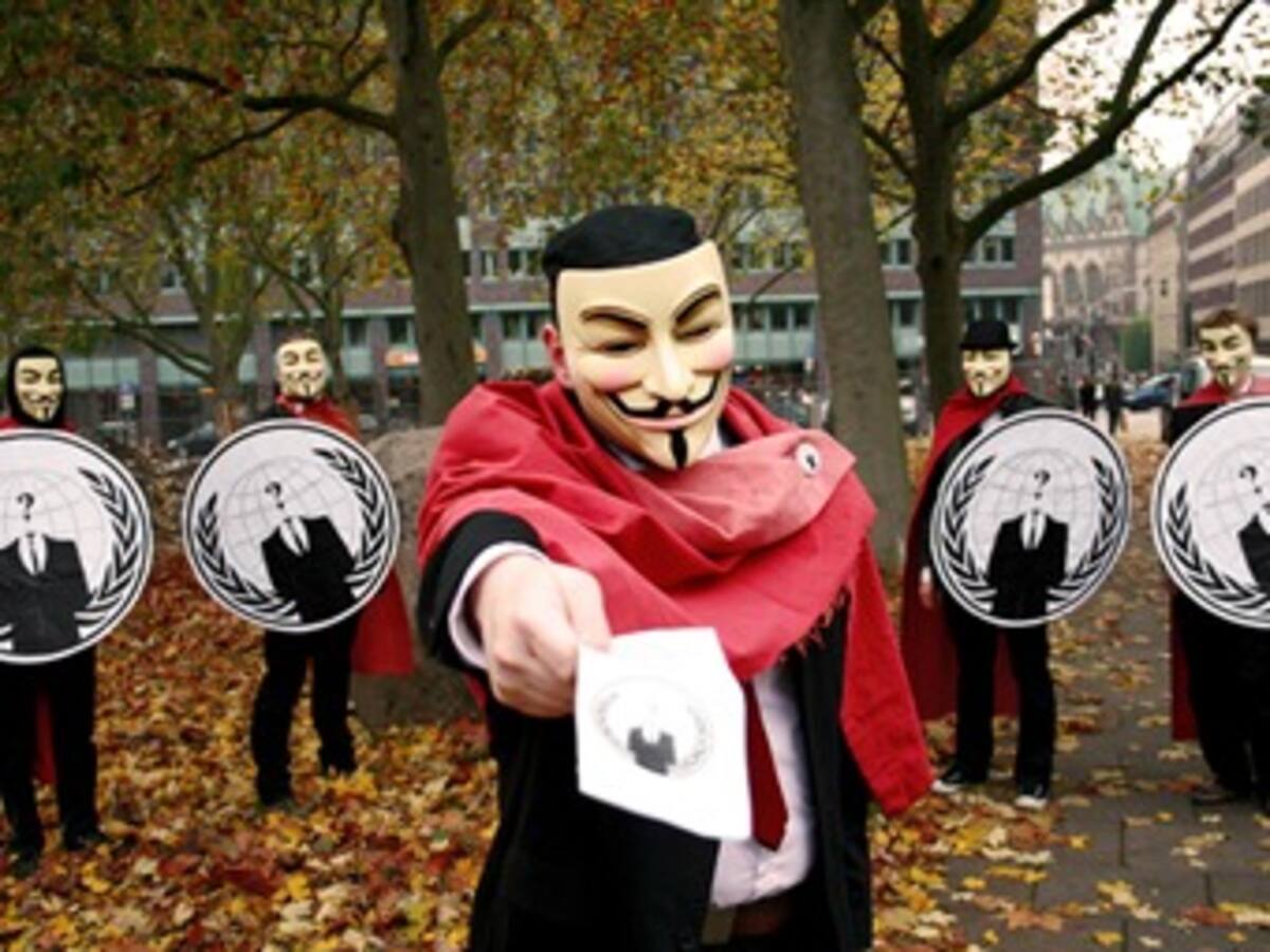 Anonymous se atribuye ataque a la página Web de la Policía Nacional