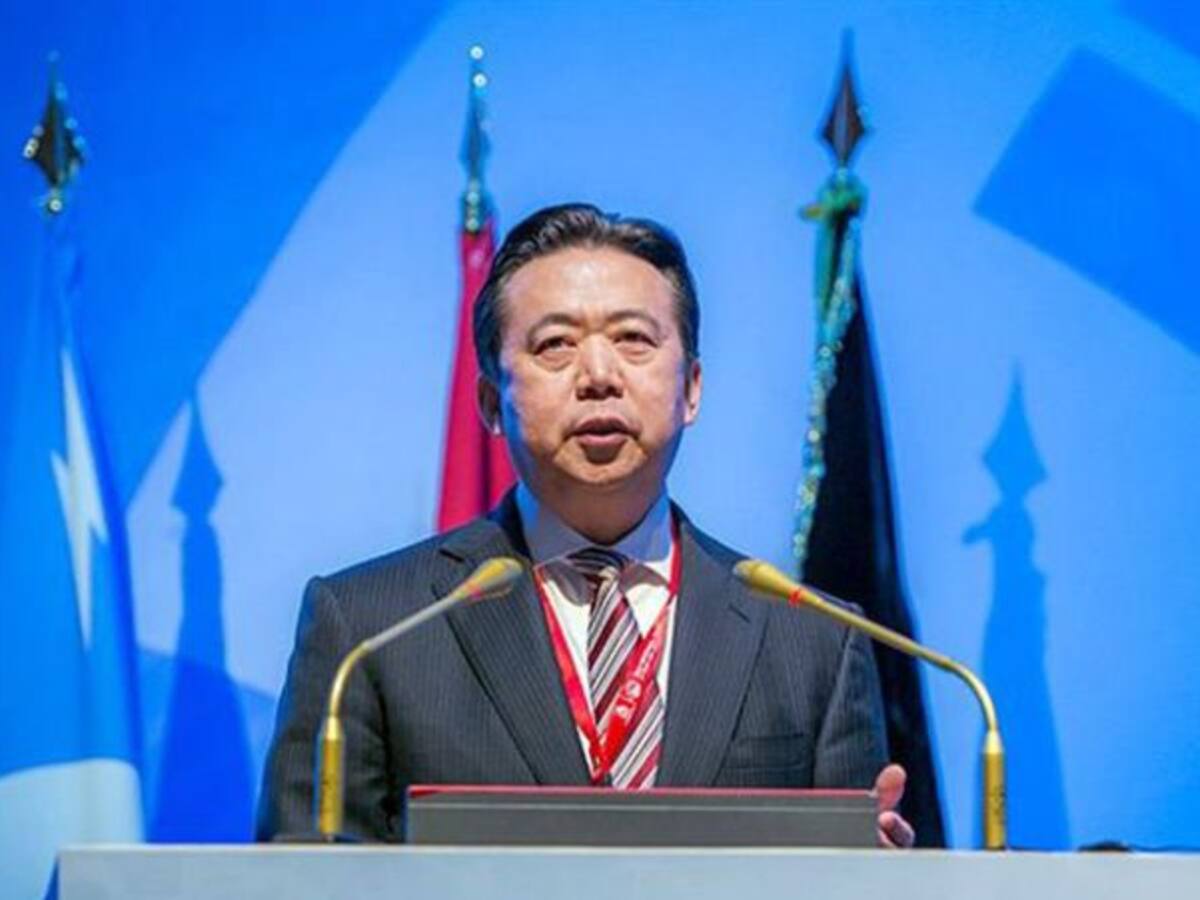 China confirma la detención del presidente de Interpol