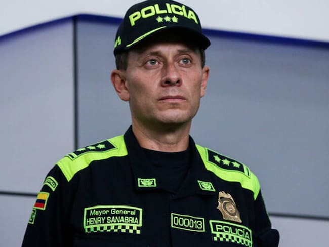 General de la Policía Henry Sanabria. Foto: Colprensa-Mariano Vimos