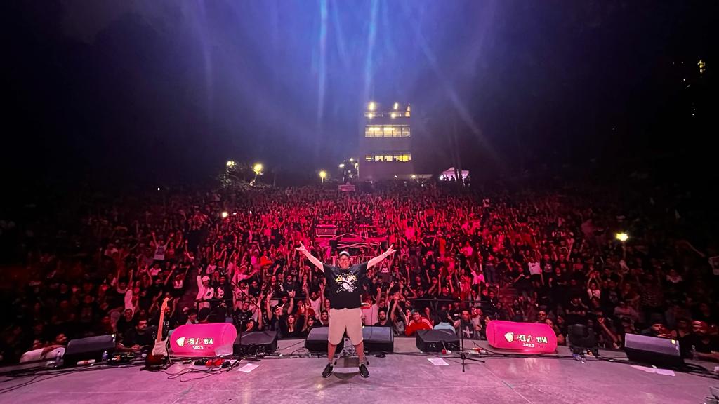 Jingle Bell Rock de Radiactiva en Medellín, 2023. Foto: cortesía.