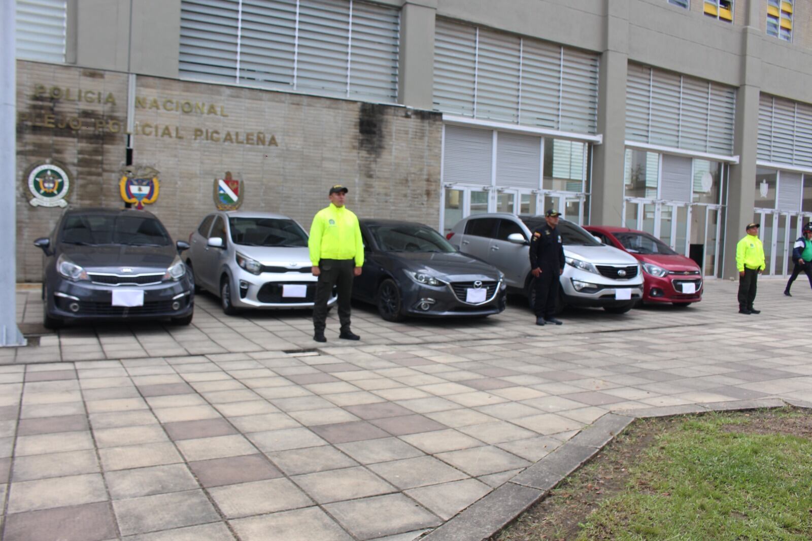 Siete automotores fueron recuperados en Ibague