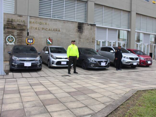 Siete automotores fueron recuperados en Ibague